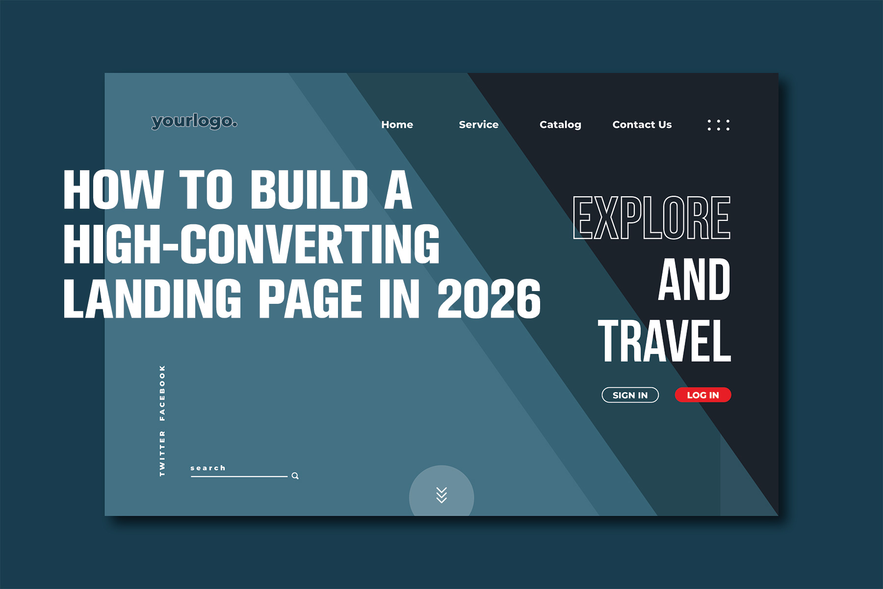 Landing page design and optimization tips by Qubed Agency