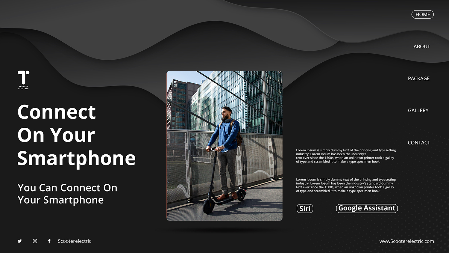 Modern landing page design focused on conversions and user experience