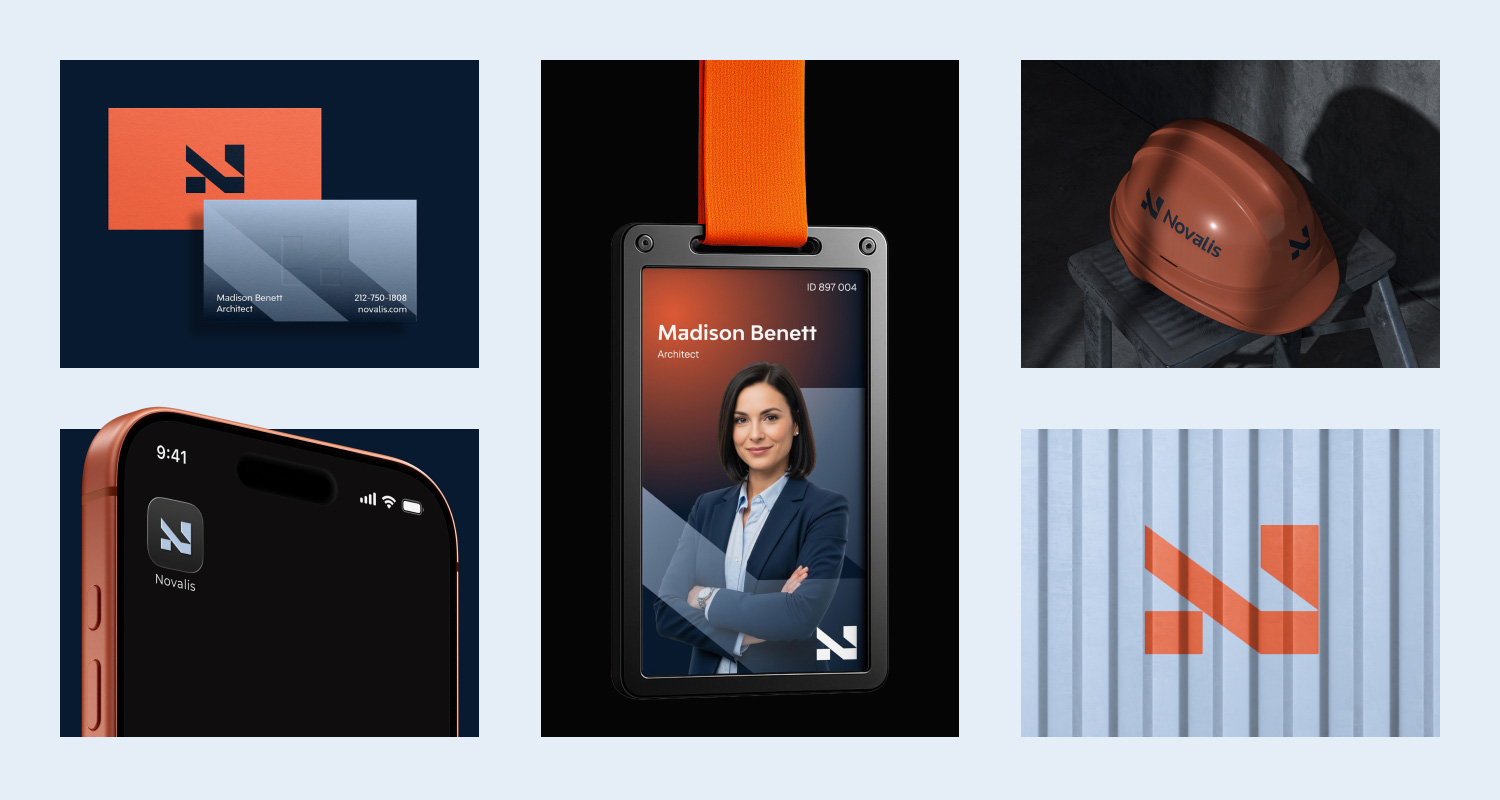 Construction marketing campaign visuals